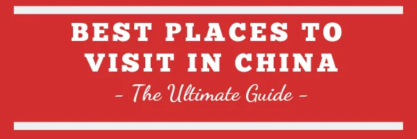best places to visit in china